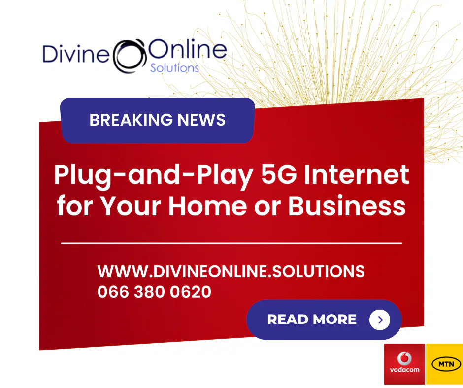 Plug-and-Play 5G Internet