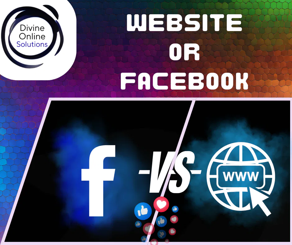 Website or Facebook